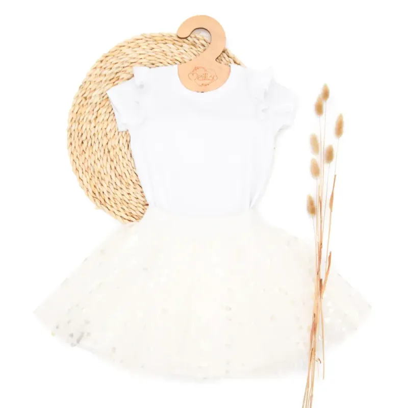 Set | Herzen ivory | Tüllrock & Shirt Set | Herzen ivory | Tüllrock & Shirt