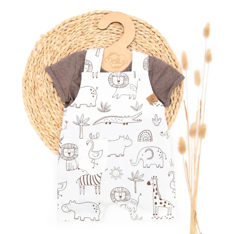 Set | Safari | Latzshorts & Shirt