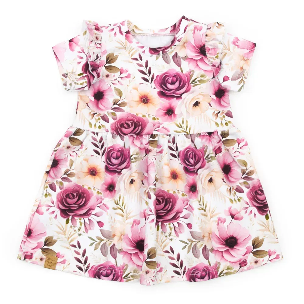Kleid | lang- & kurzarm | Pretty Peony | allover