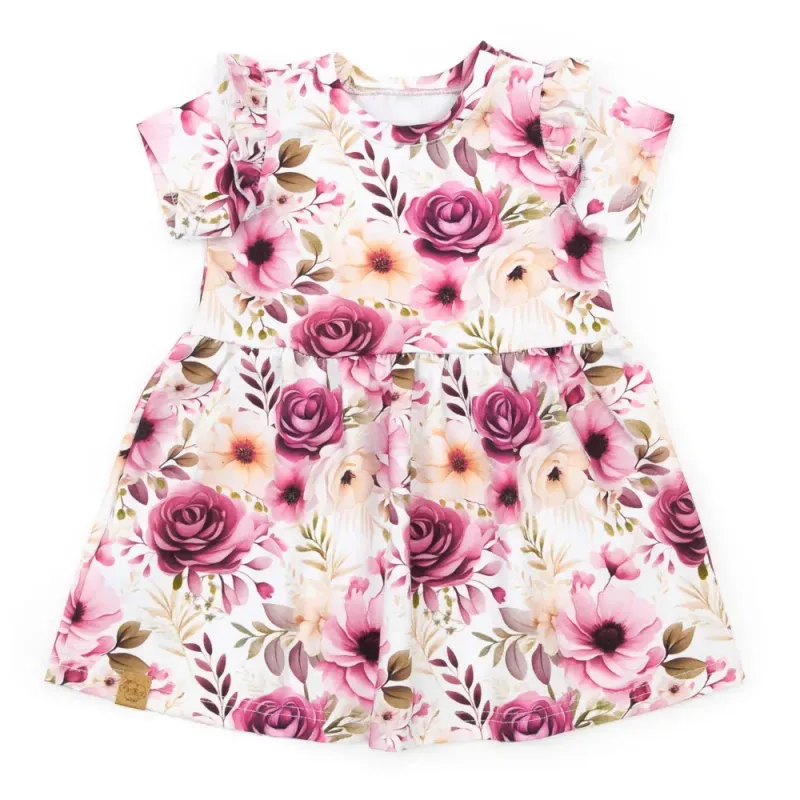 Kleid | lang- & kurzarm | Pretty Peony | allover