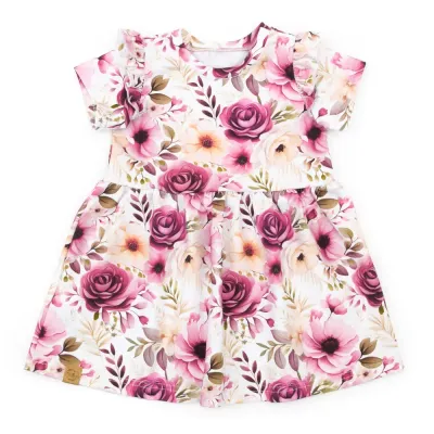 Kleid | lang- & kurzarm | Pretty Peony | allover
