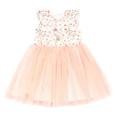 Kleid | lang- & kurzarm | Blütenzauber | Tüll