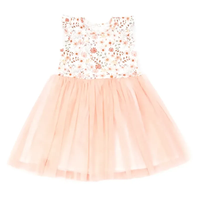 Kleid | lang- & kurzarm | Blütenzauber | Tüll