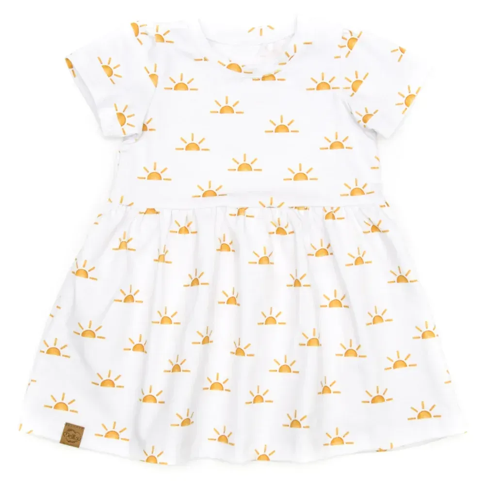 Kleid | lang- & kurzarm | Sunset | allover