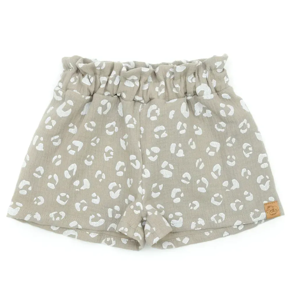 Paperbag Shorts | Musselin | Leo