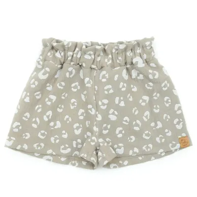 Paperbag Shorts | Musselin | Leo