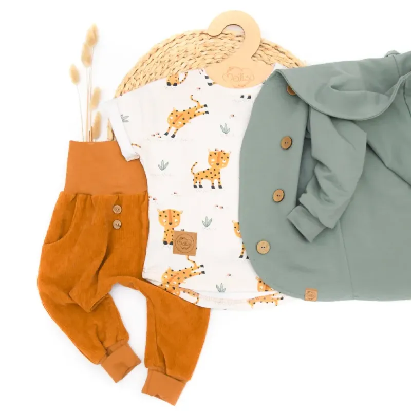 Set | Gepard Ghali | Sweatjacke & Shirt & Pumphose