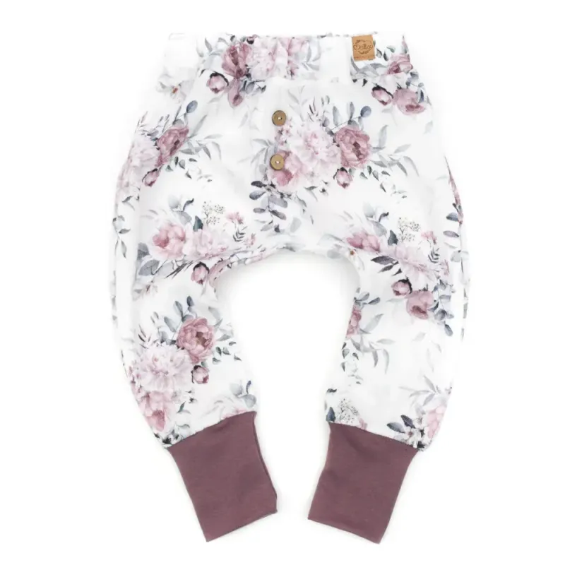 Pumphose | Musselin | Frühlingsrosen