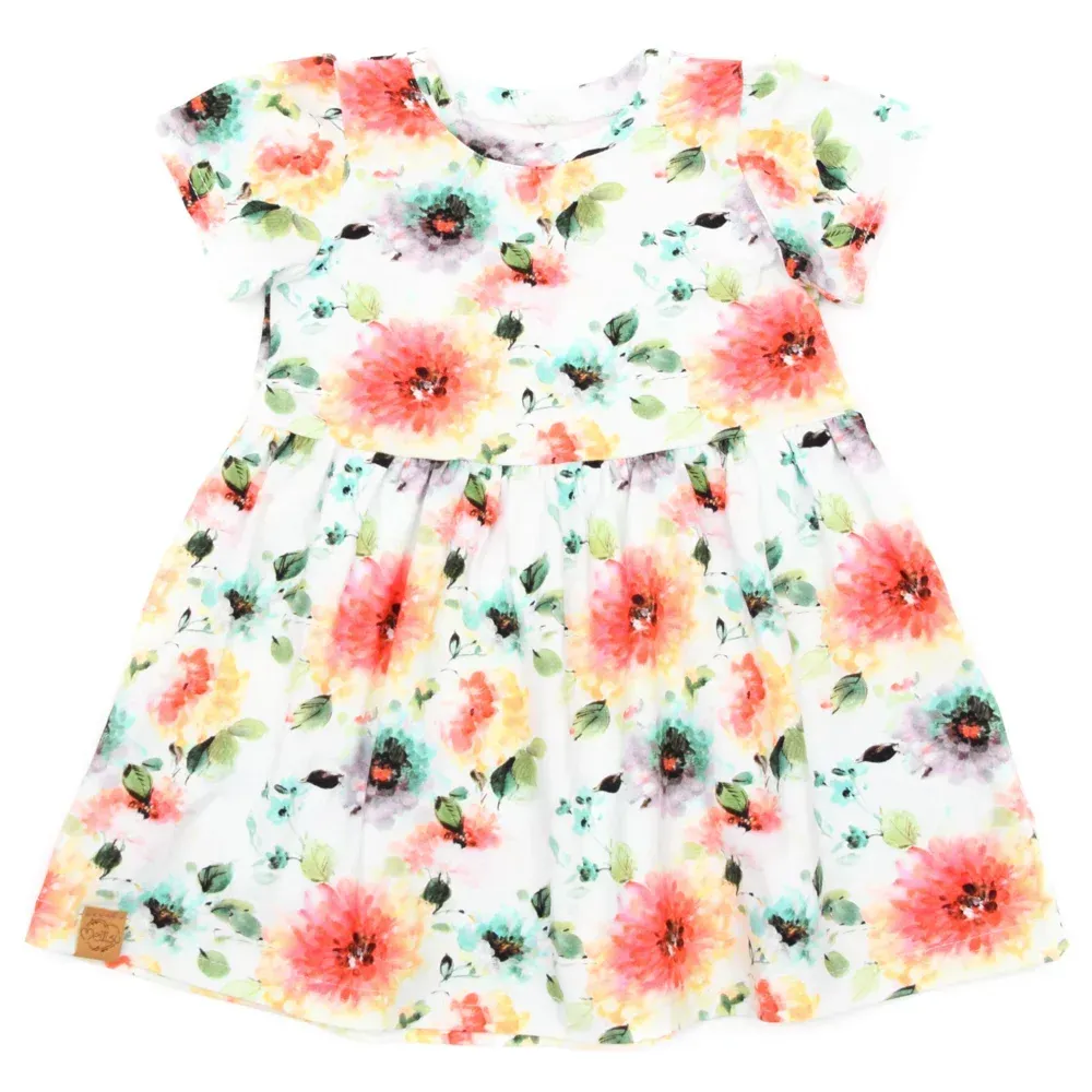 Kleid | lang- & kurzarm | Tropical Flowers | allover