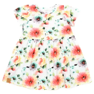 Kleid | lang- & kurzarm | Tropical Flowers | allover