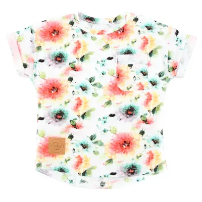 Oversized T-Shirt | Tropical Flowers