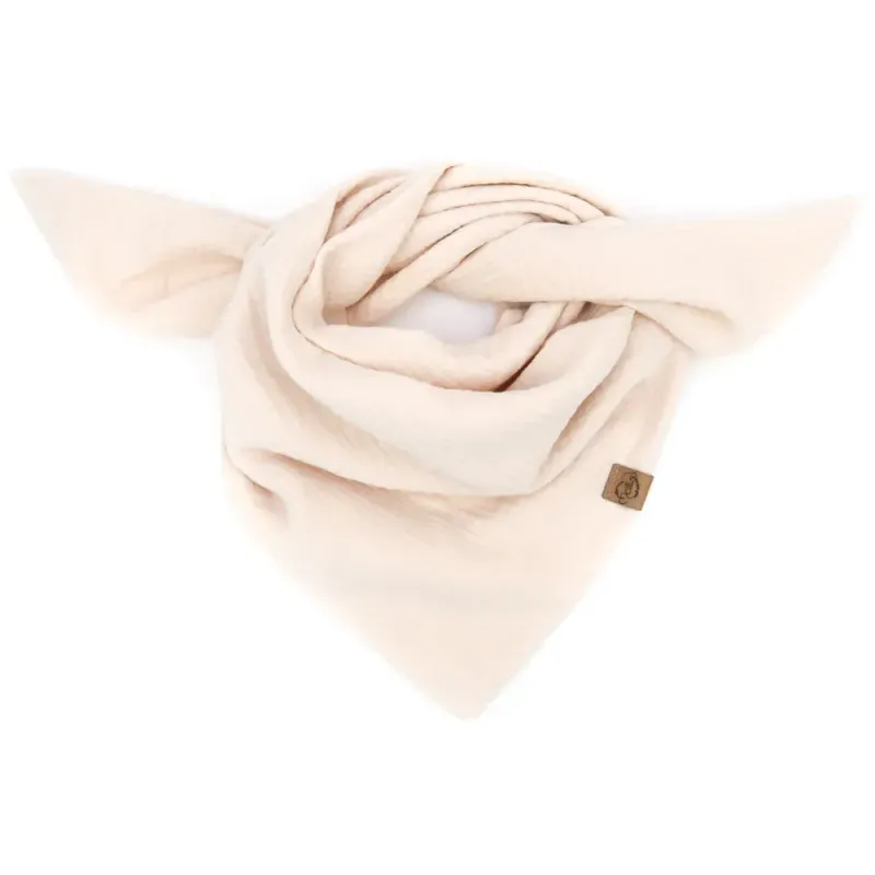 Dreieckstuch Kinder | Musselin | creme