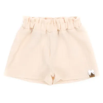 Paperbag Shorts | Musselin | creme