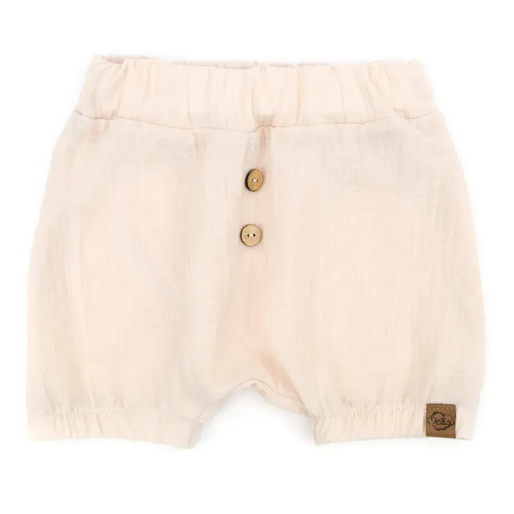 Shorts | Musselin | creme