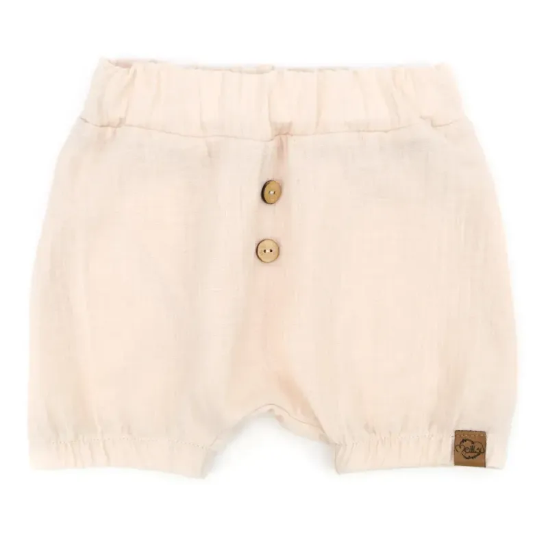 Shorts | Musselin | creme