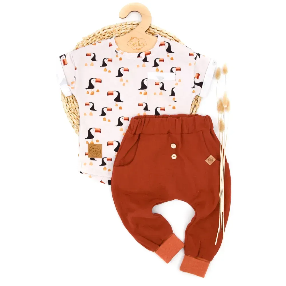 Set | Tukan Tobi | Musselin | Shirt & Pumphose