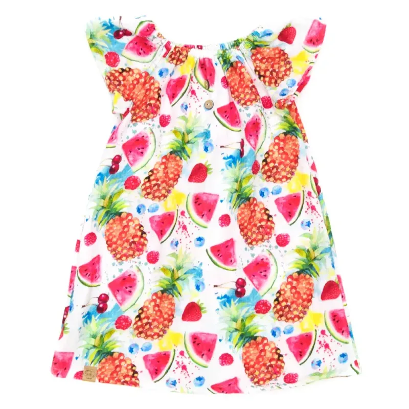 Sommerkleid | Musselin | Sommerfrüchte