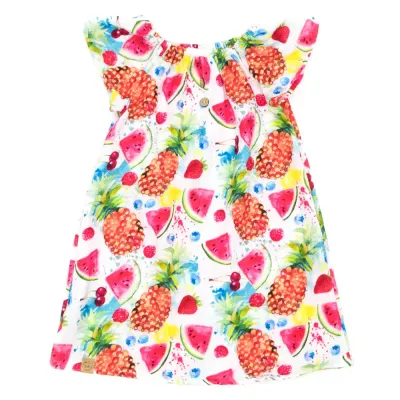 Sommerkleid | Musselin | Sommerfrüchte