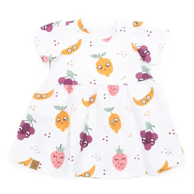 Kleid | lang- & kurzarm | Happy Fruits | allover