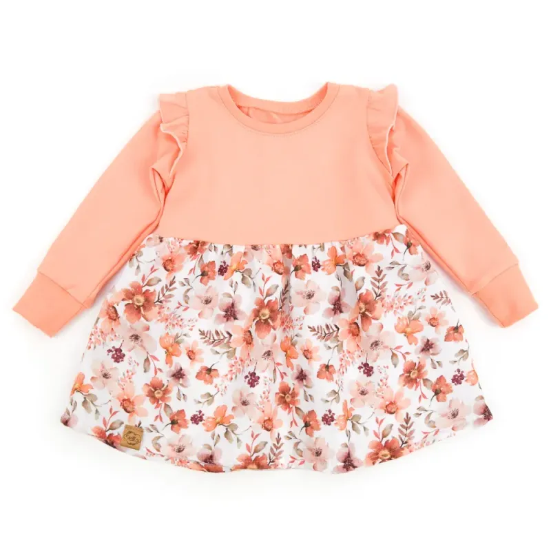 Kleid | lang- & kurzarm | Musselin | Rosengarten