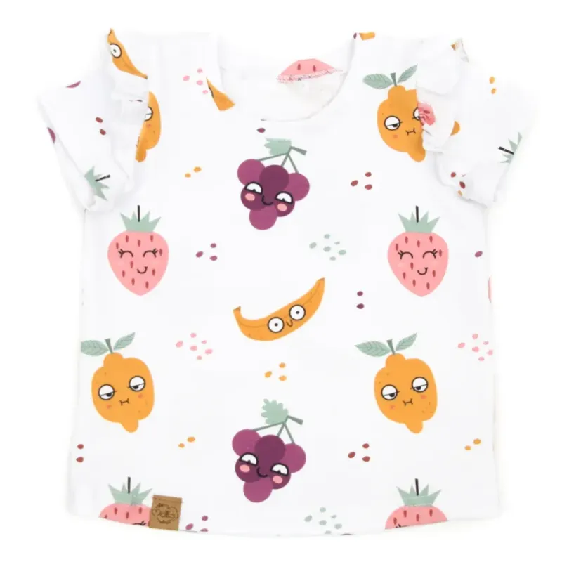 T-Shirt mit Rüschen | Happy Fruits