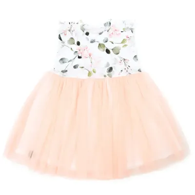 Kleid | lang- & kurzarm | Eukalyptus | Tüll