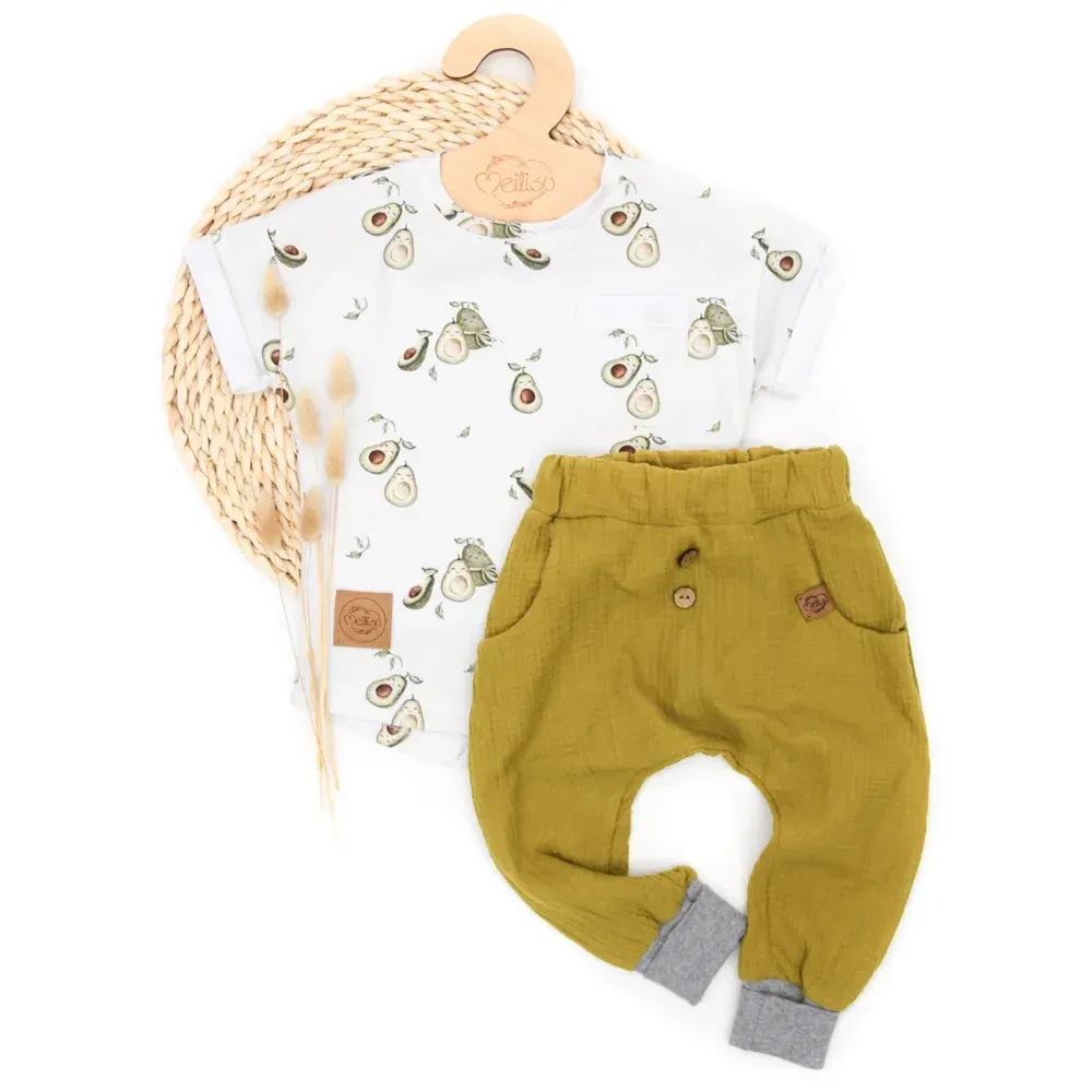 Set | Avocado | Shirt & Pumphose