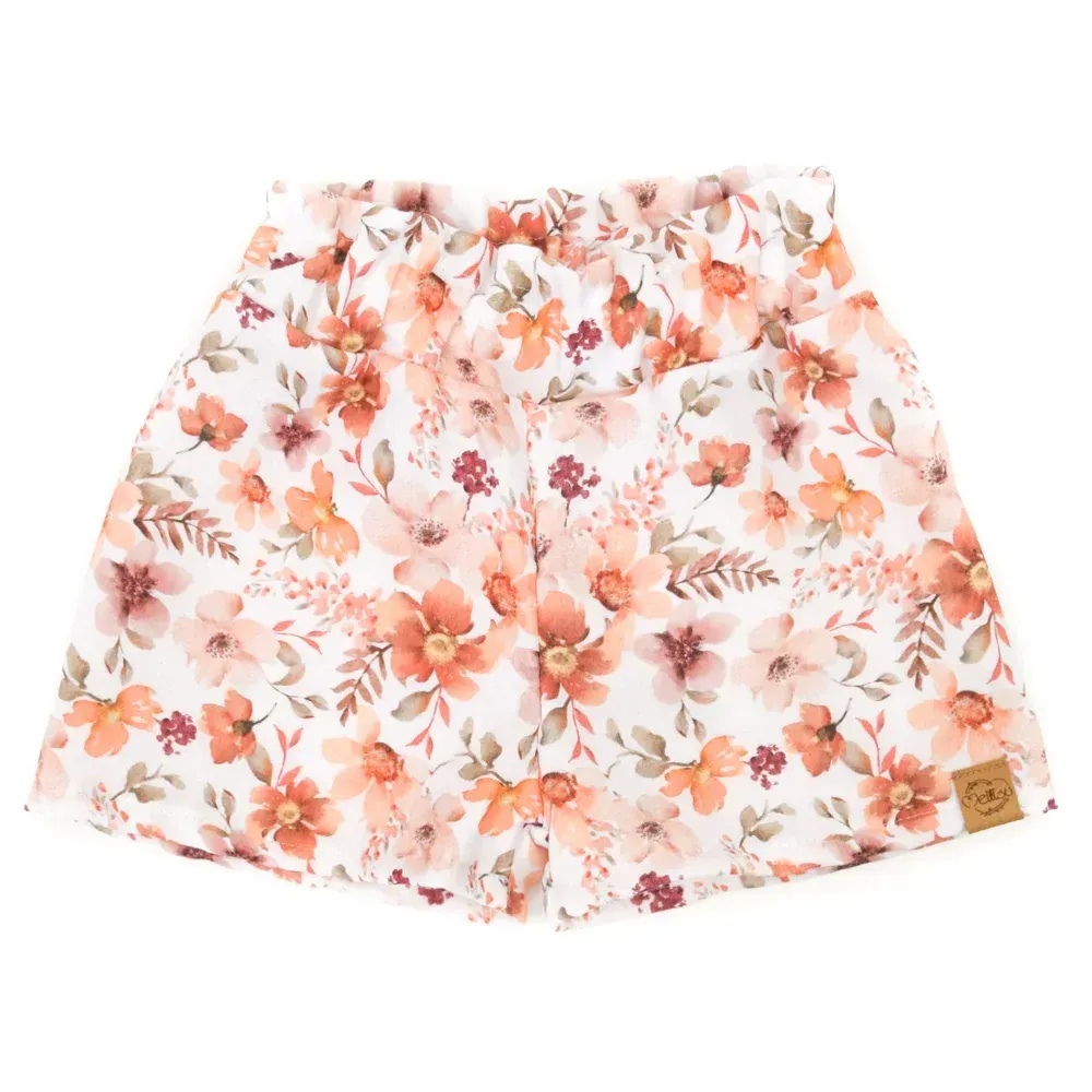 Paperbag Shorts | Musselin | Rosengarten