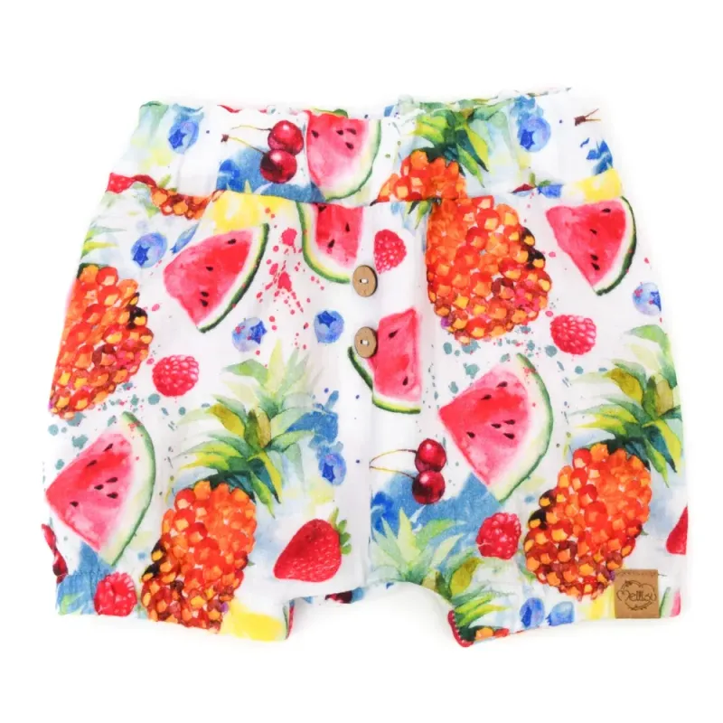 Shorts | Musselin | Sommerfrüchte