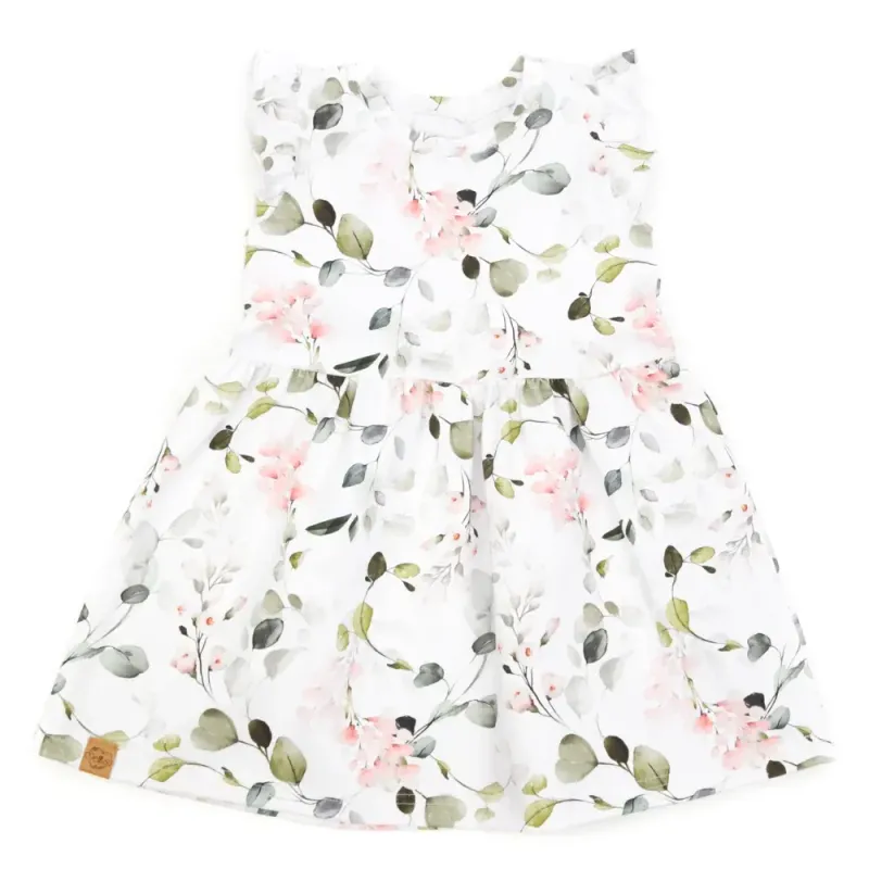 Kleid | lang- & kurzarm | Eukalyptus | allover