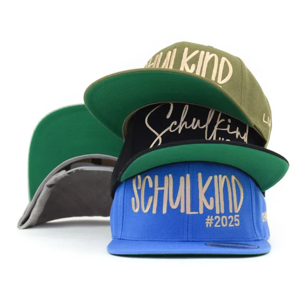 Snapback Cap | Schulkind | unifarben