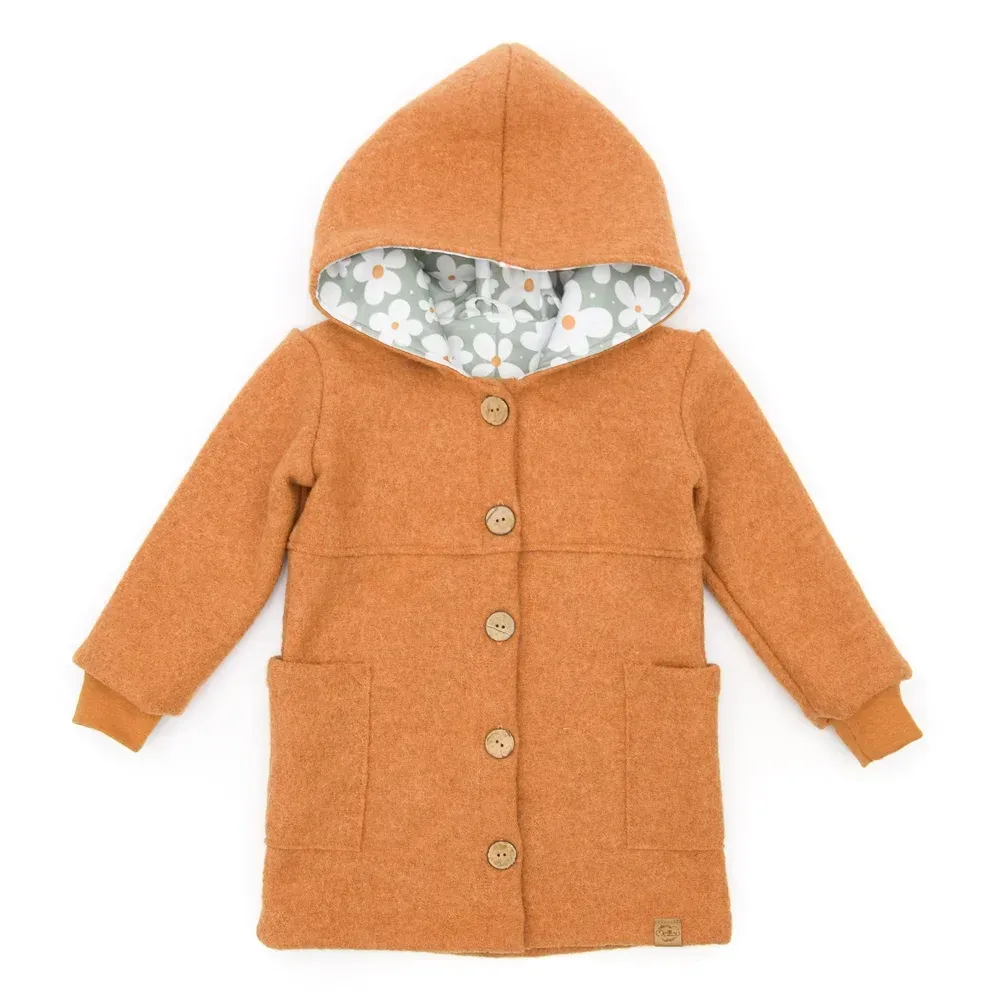 Walkmantel | curry | gerade