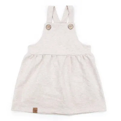 Latzkleid | creme | Gr. 86/92 Latzkleid | creme | Gr. 86/92