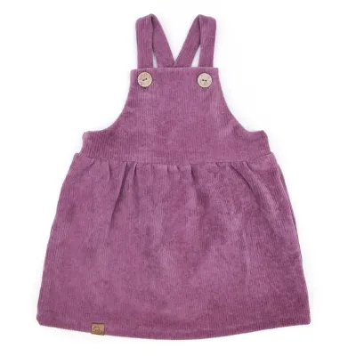 Latzkleid | Cordoptik | beere | Gr. 98/104 Latzkleid | Cordoptik | beere | Gr. 98/104