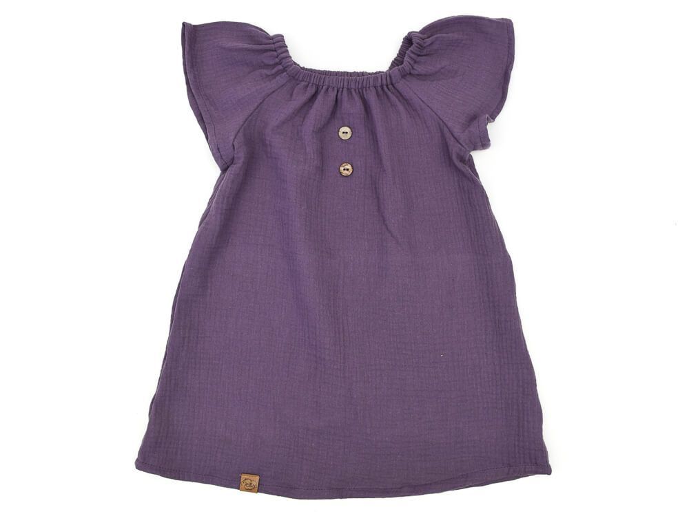 Sommerkleid | Musselin | lavendel | Gr. 86/92 Sommerkleid | Musselin | lavendel | Gr. 86/92
