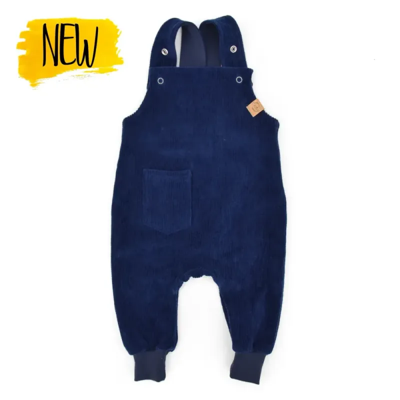 Latzhose | CORD | marine Latzhose | CORD | marine