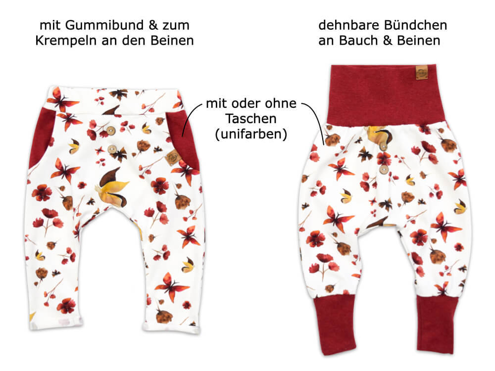 Pumphose | Blumenmeer