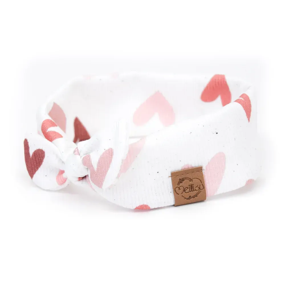 Haarband | Rippjersey Sweet Hearts