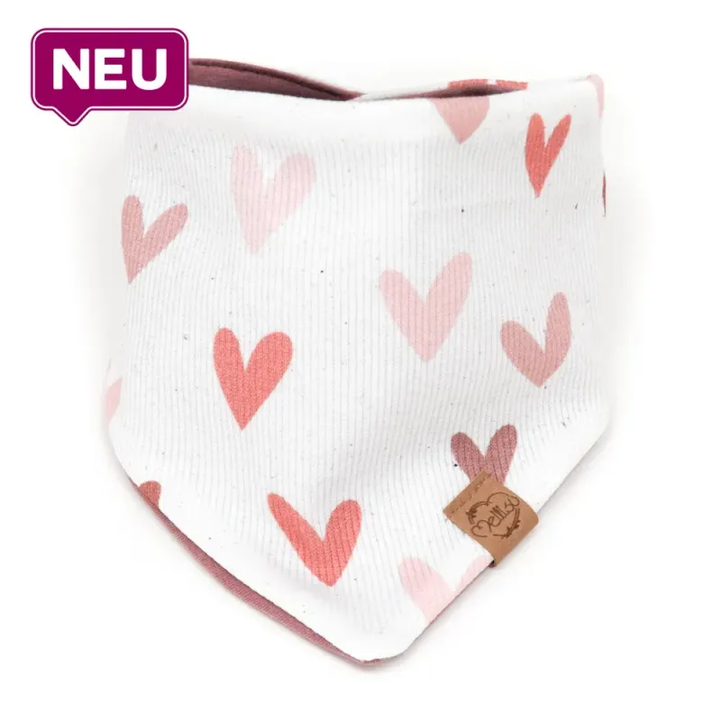 Halstuch | Rippjersey Sweets Hearts