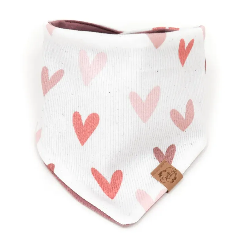 Halstuch | Rippjersey Sweet Hearts