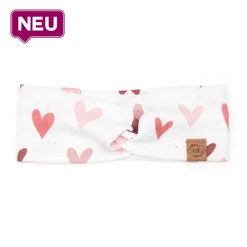 Haarband | Rippjersey Sweets Hearts