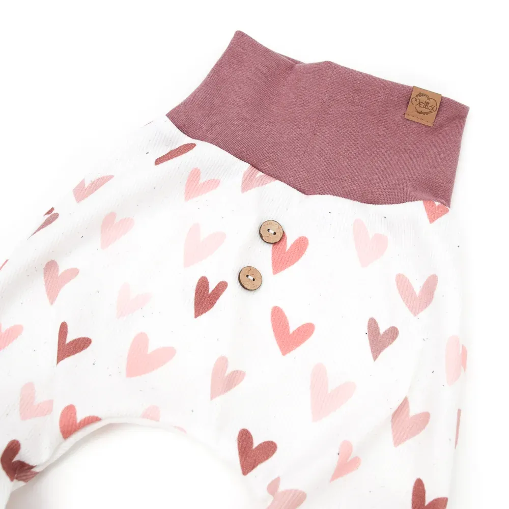 Pumphose | Rippjersey Sweet Hearts