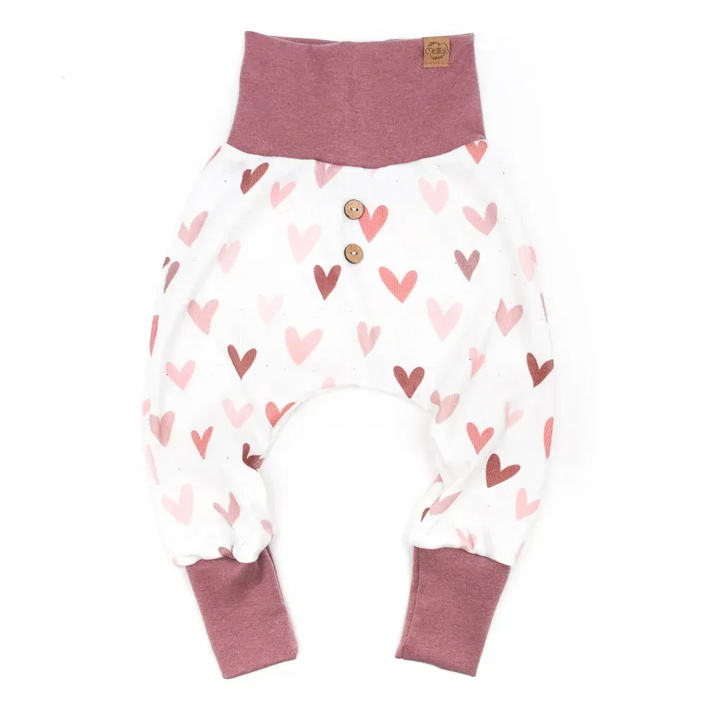 Pumphose | Rippjersey Sweet Hearts