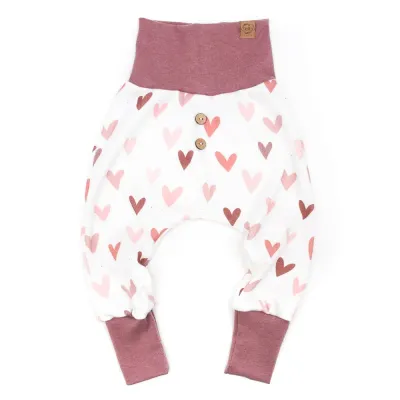 Pumphose | Rippjersey Sweet Hearts