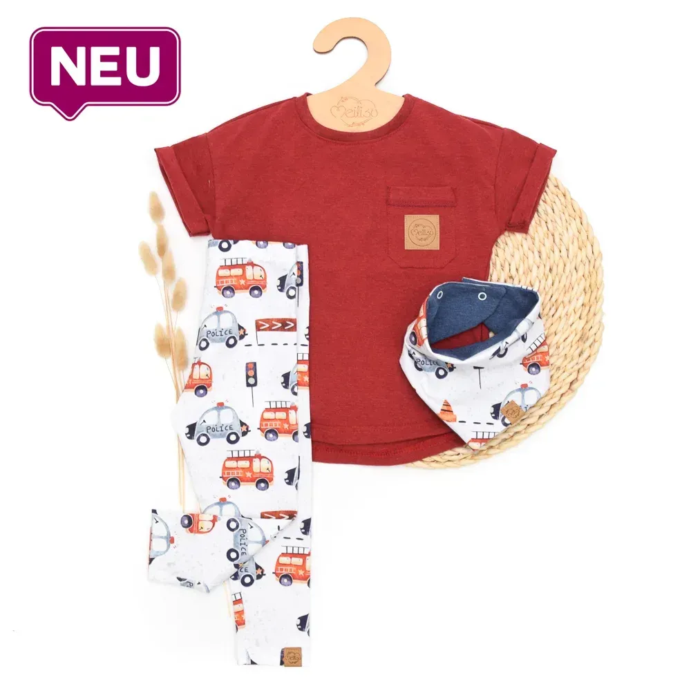 Set | Polizei & Feuerwehr | T-Shirt  & Leggings