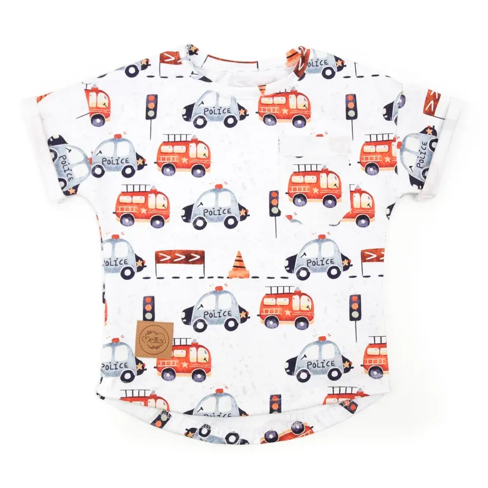 Oversized T-Shirt | Polizei & Feuerwehr