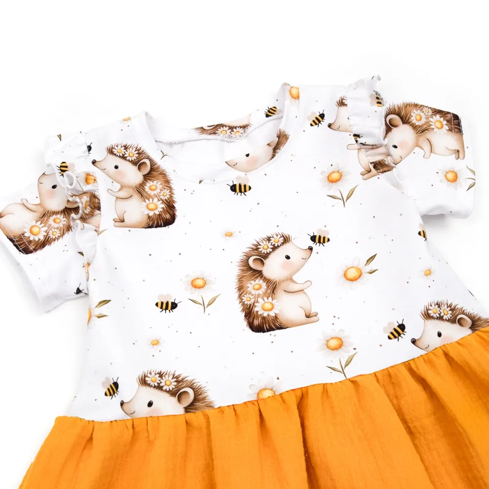 Kleid | lang- & kurzarm | Igel & Biene