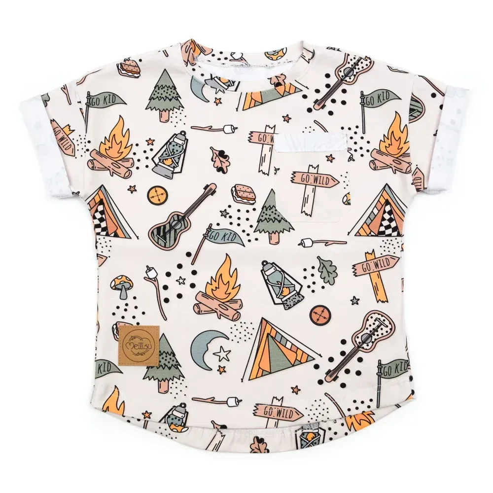 Oversized T-Shirt | Lagerfeuer