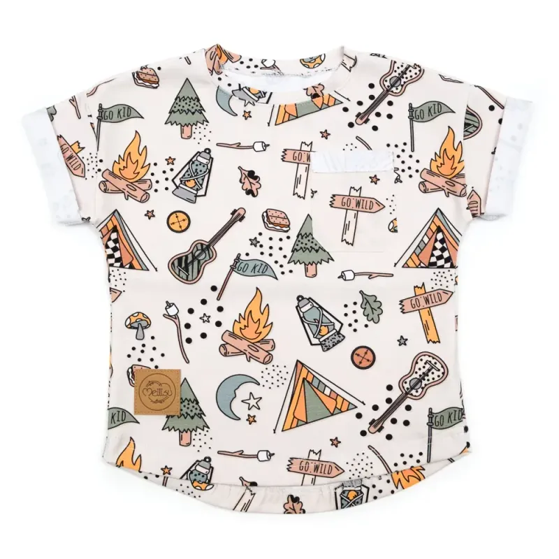 Oversized T-Shirt | Lagerfeuer