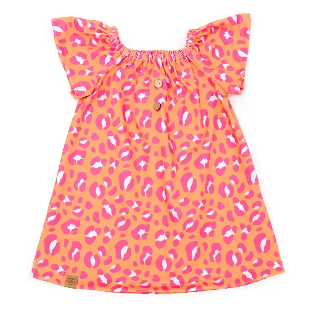 Sommerkleid | Pink Leopard